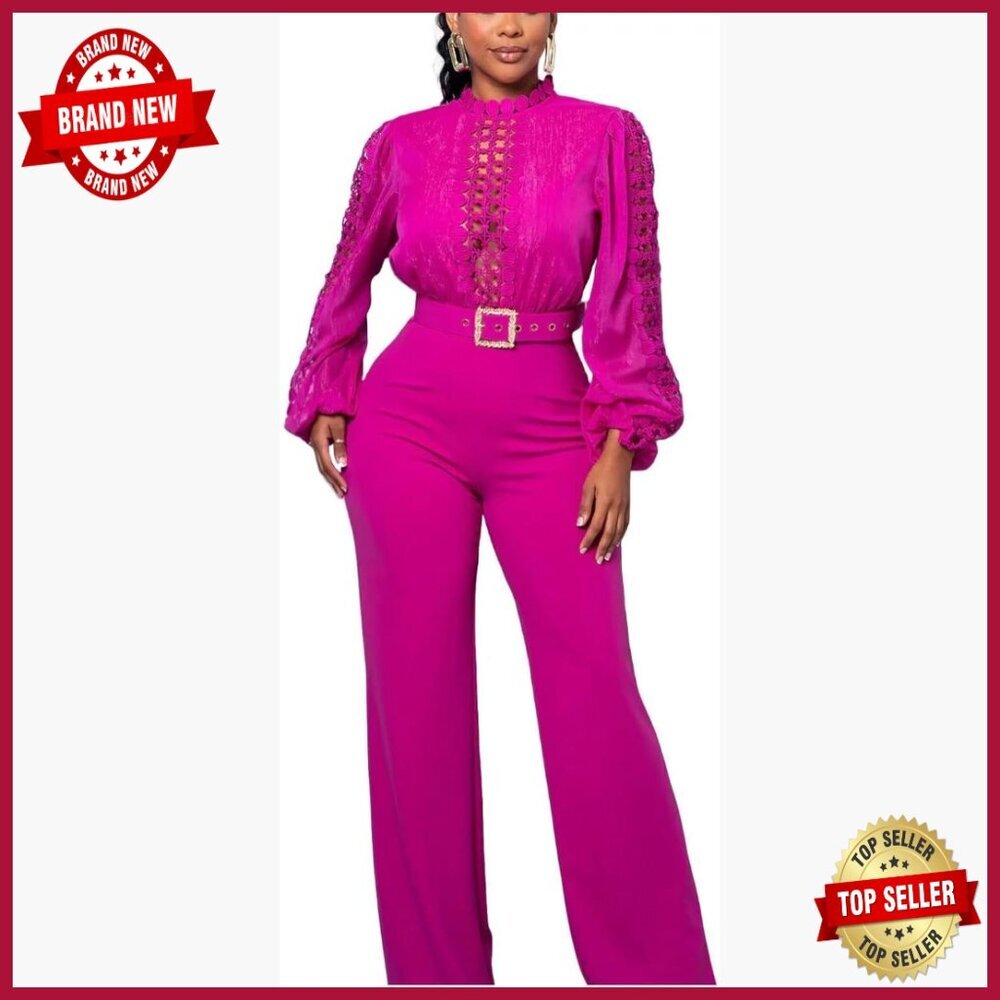 Medium Polyester Slim Fit Formal Jumpsuit with Zipper for Party Club